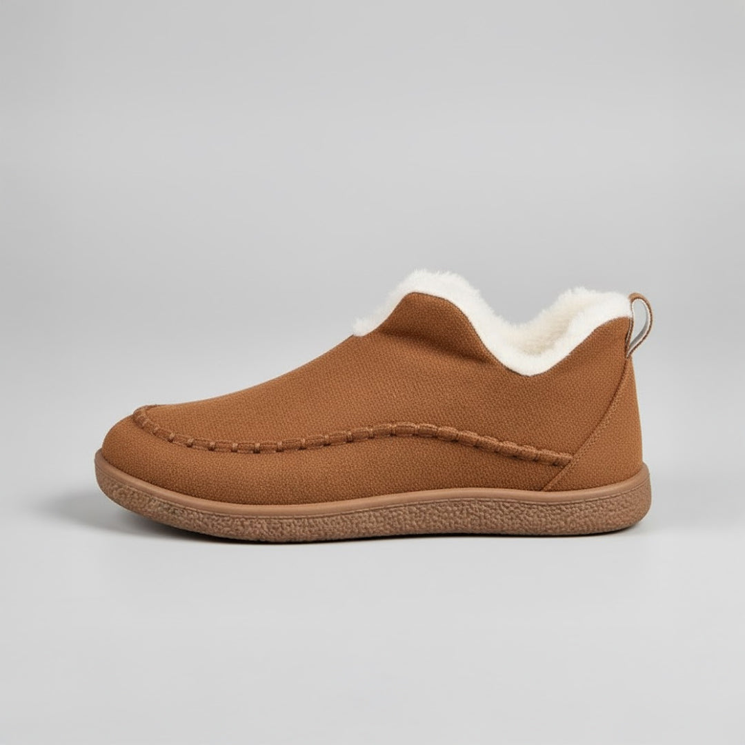Cloud Cushion House Slippers for Indoor Comfort and Everyday Home Wear - Brown