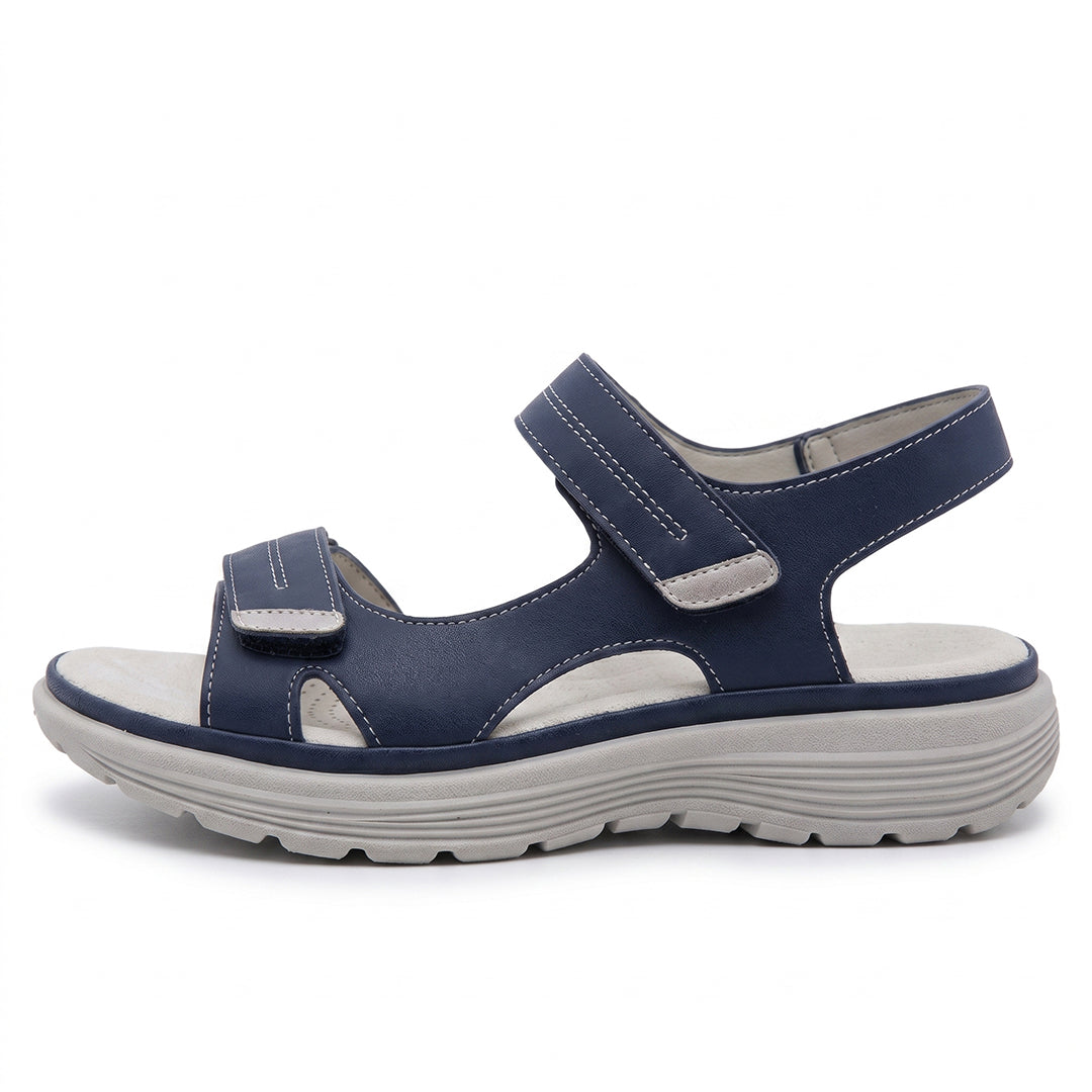 Women's Ortho Arch Support Sandals for Walking and All-Day Foot Comfort - Blue