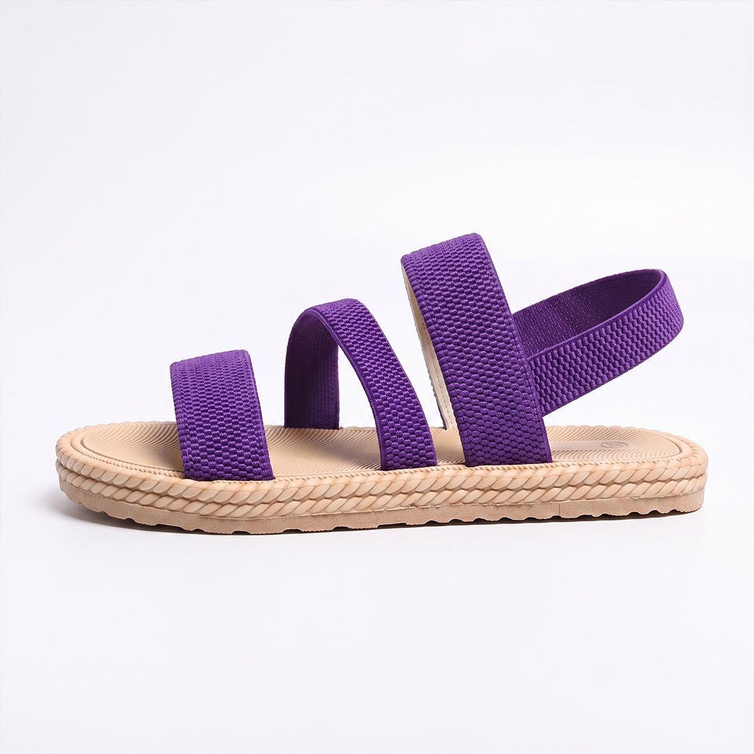 Women's Oasis Comfort Sandals for Beach, Travel and Everyday Walking - Purple