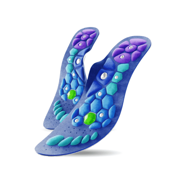 Magnetic Insoles for Everyday Foot Comfort and Cushioned Support