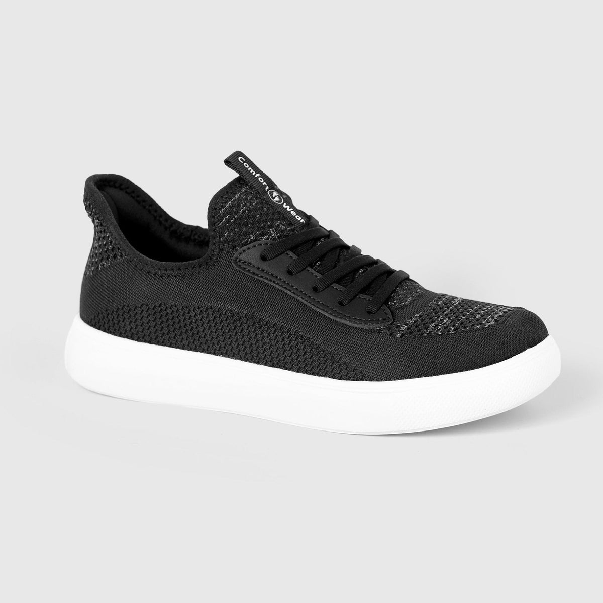 Women's Daily Slip-On Comfort Shoes for Walking and Standing All Day - Black