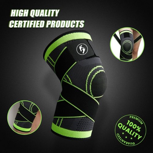 Ortho Knee Sleeve with Adjustable Knee Wrap for Everyday Support