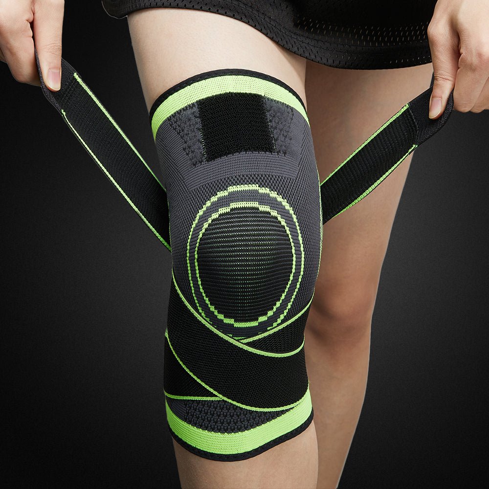 Ortho Knee Sleeve with Adjustable Knee Wrap for Everyday Support