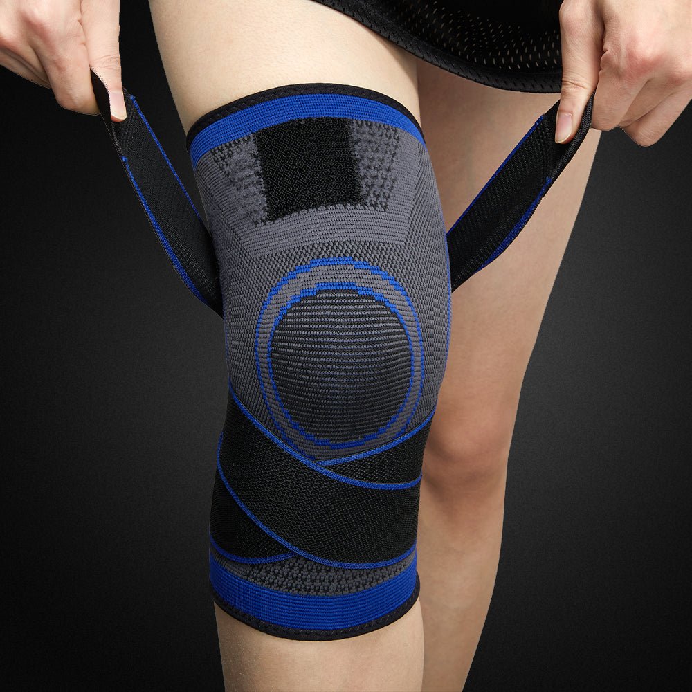Ortho Knee Sleeve with Adjustable Knee Wrap for Everyday Support