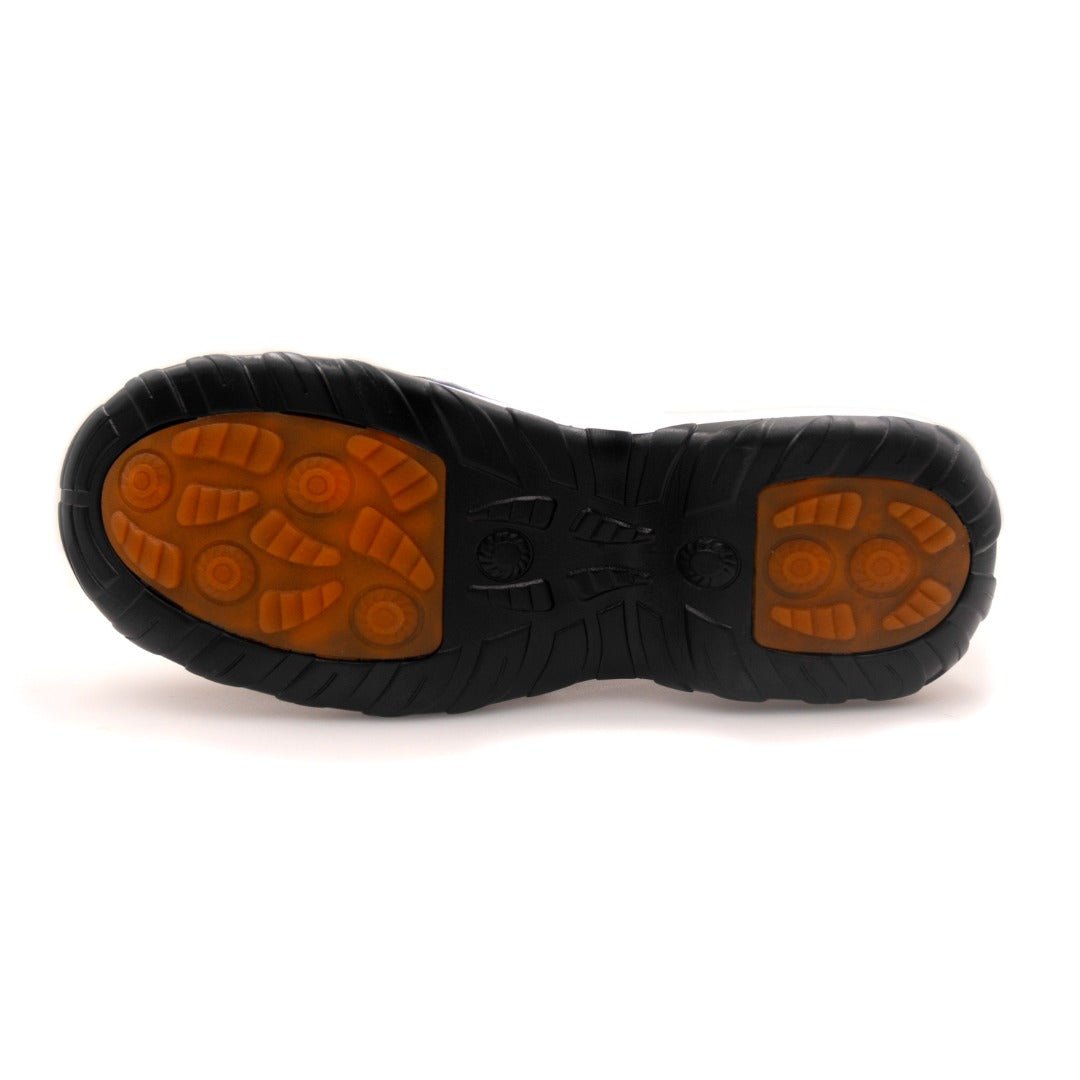 Women's Ortho Stretch Cushion Shoes for Arch Support and All-Day Walking Comfort - Black Sky Blue