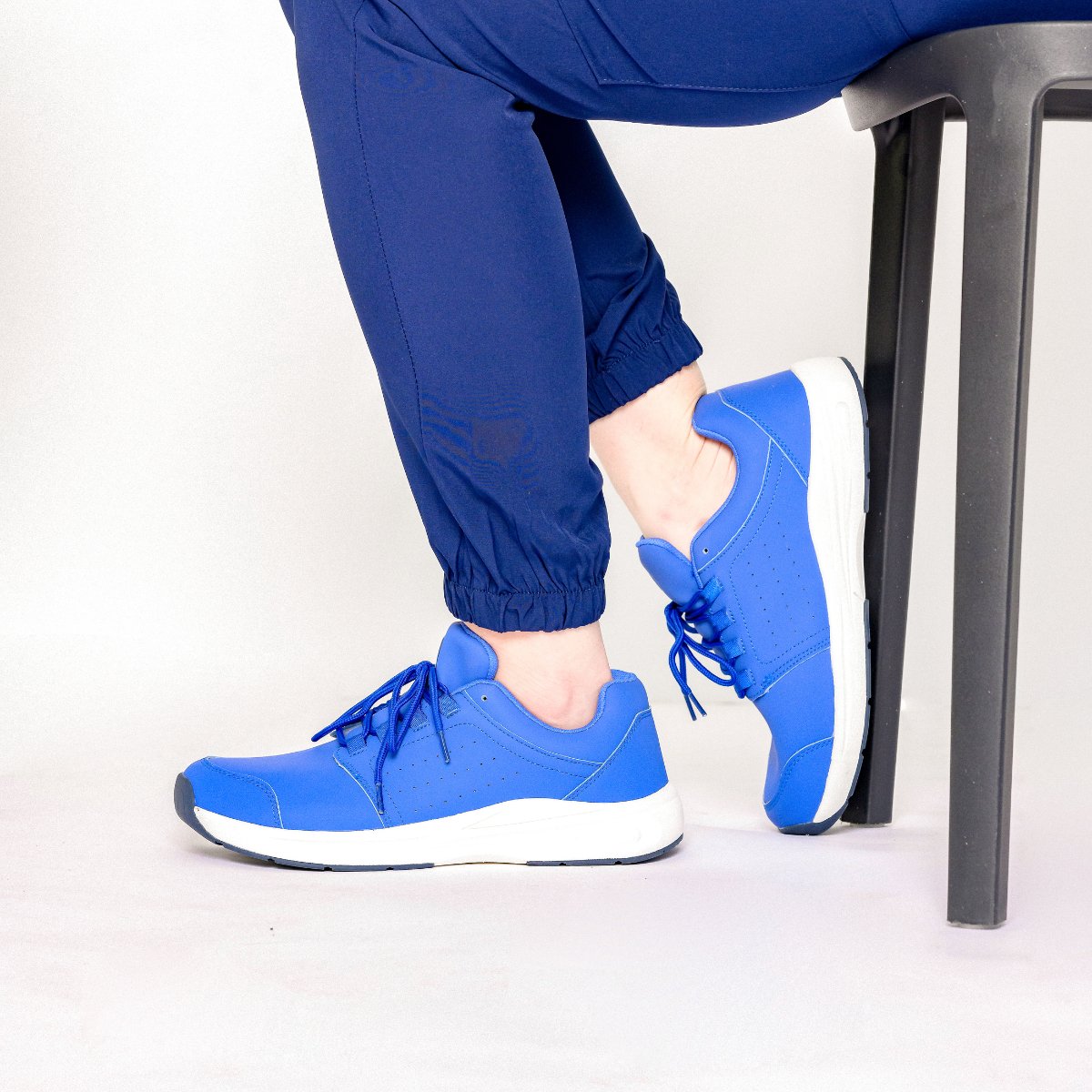 Women's Stride Cushion Walking Shoes for Everyday Comfort and Arch Support - Blue