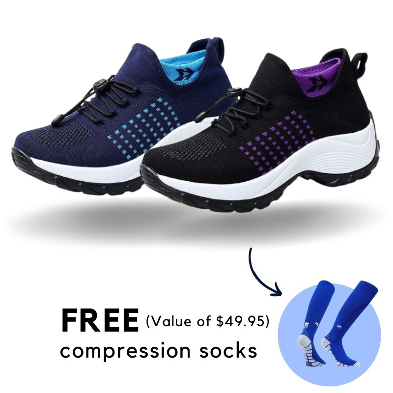 Women's Weekend Ortho Shoe Bundle for Walking, Travel and Casual Comfort
