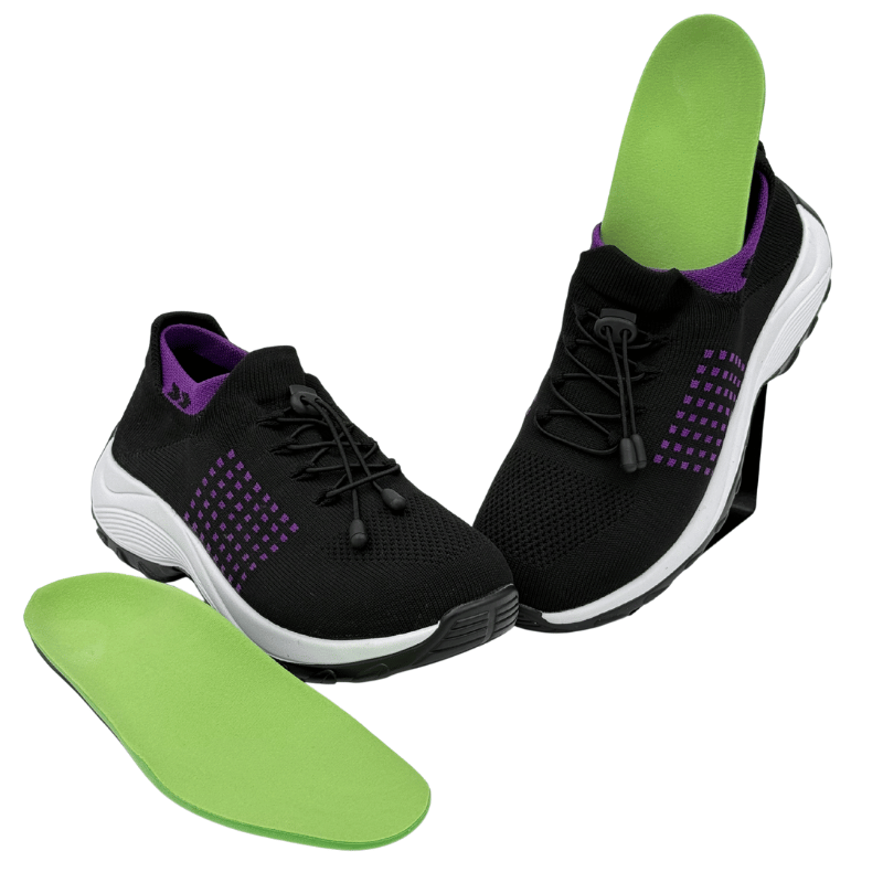 ORTHO-TECH Shock-Absorbing Insoles for All-Day Foot Support