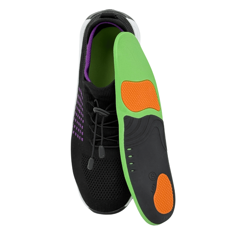 ORTHO-TECH Shock-Absorbing Insoles for All-Day Foot Support