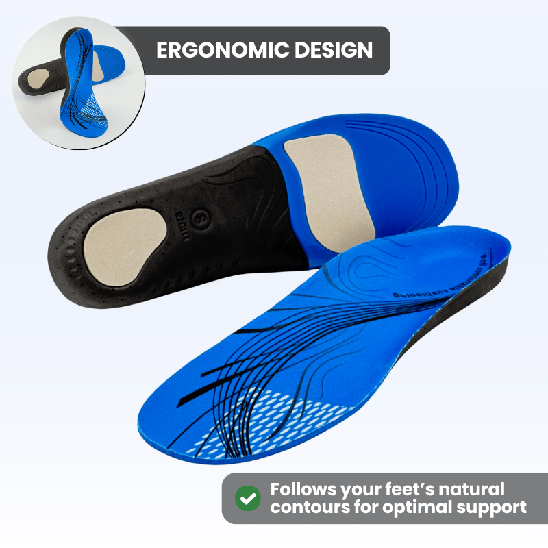 ORTHO-EVA Lightweight Cushioned Insoles for Responsive Support