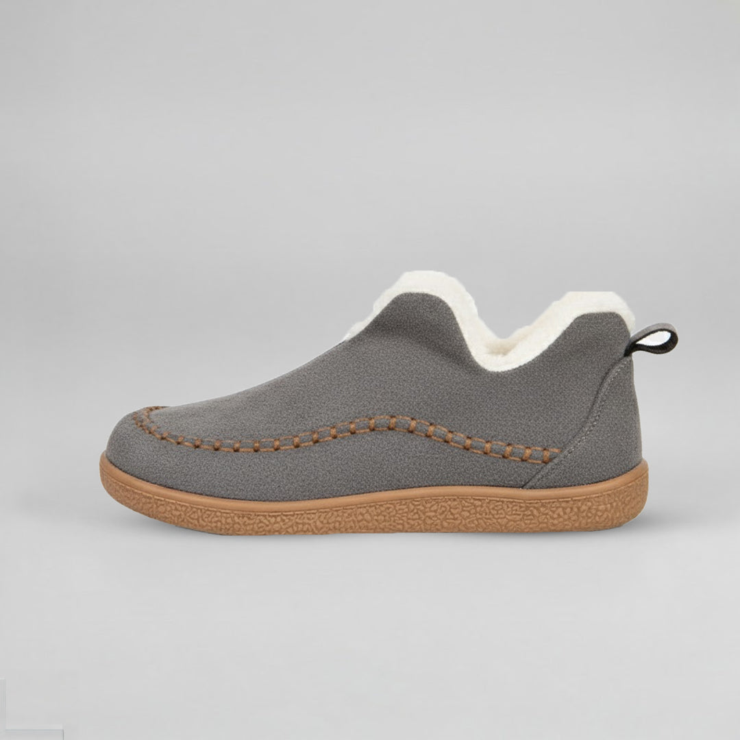 Cloud Cushion House Slippers for Indoor Comfort and Everyday Home Wear - Gray