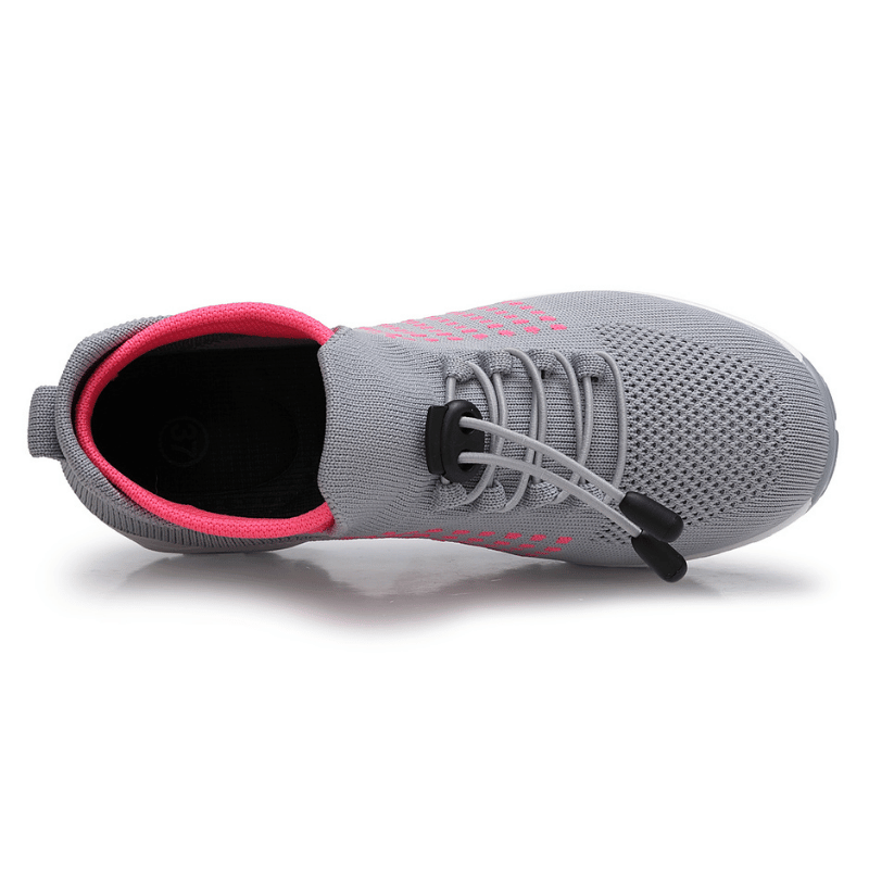 Women's Ortho Stretch Air Slip-On Shoes for Arch Support and All-Day Comfort - Black
