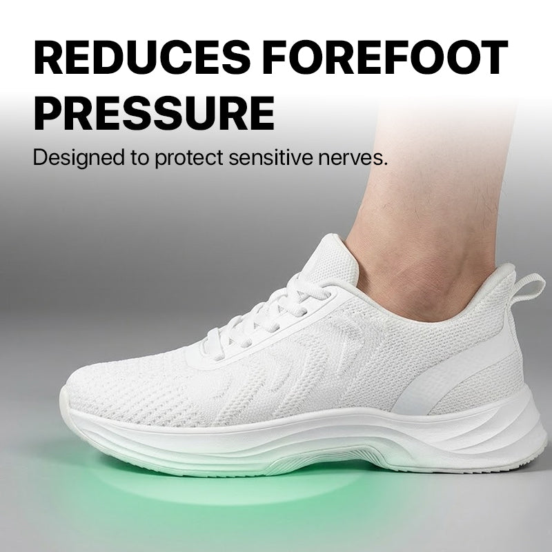 Women's Hands-Free Slip-On Comfort Shoes for Easy Everyday Wear and Walking - White
