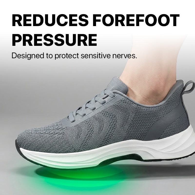 Women's Hands-Free Slip-On Comfort Shoes for Easy Everyday Wear and Walking - Grey