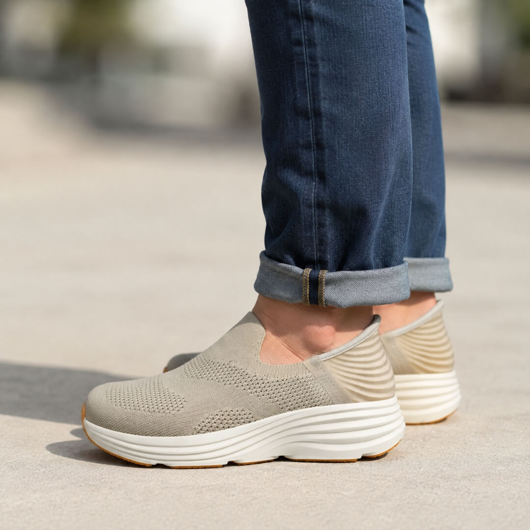 Men's Ortho Cloud Hands-Free Shoes with Wide Toe Box for Easy Comfort