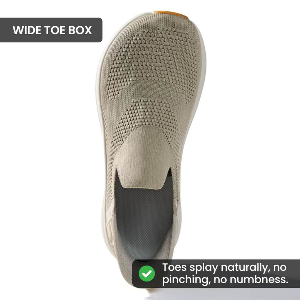 Men's Ortho Cloud Hands-Free Shoes with Wide Toe Box for Easy Comfort