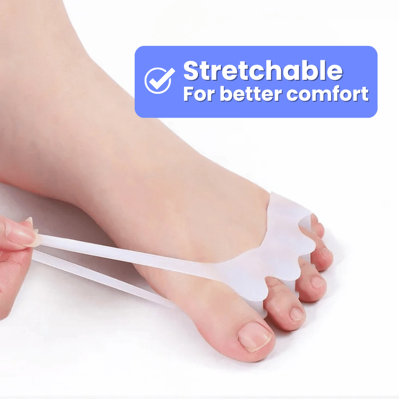 Toe Spacer Set for Toe Alignment and Everyday Foot Comfort