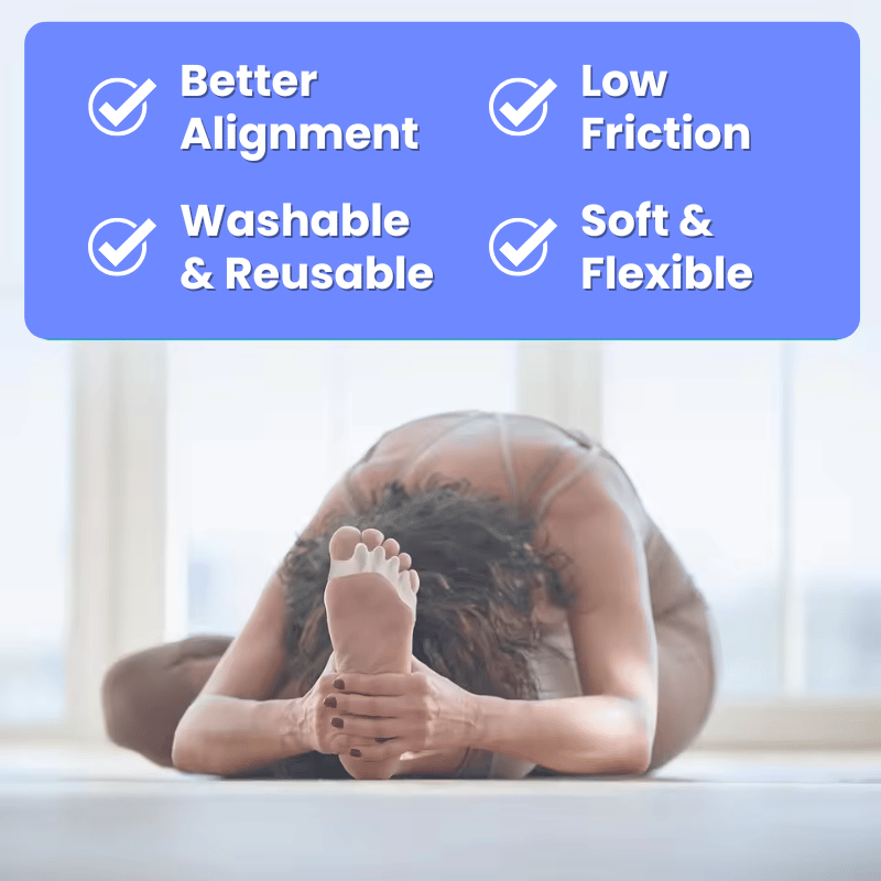 Toe Spacer Set for Toe Alignment and Everyday Foot Comfort