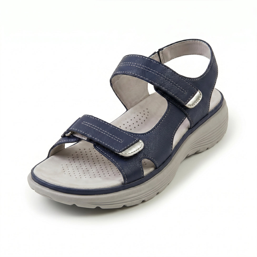 Women's Ortho Arch Support Sandals for Walking and All-Day Foot Comfort - Blue