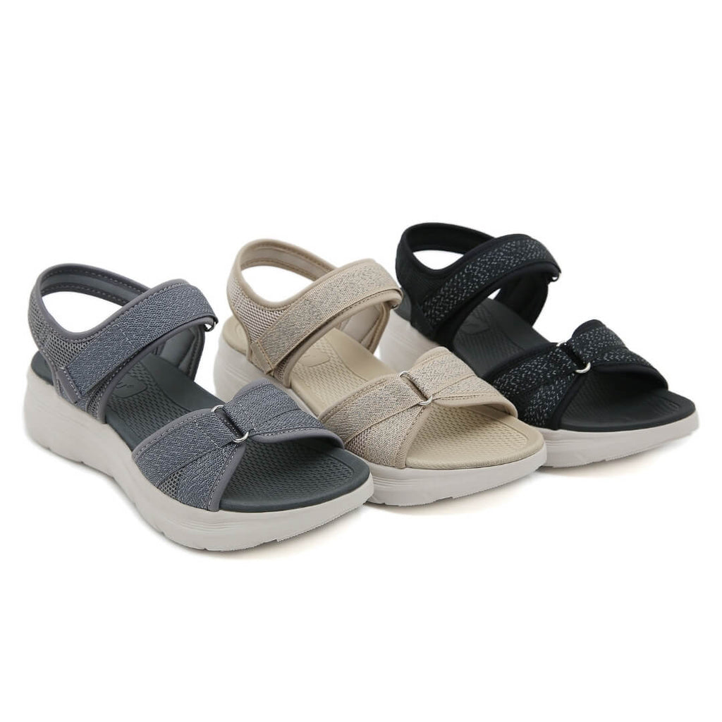Women's Wide Toe Box Sandals with Arch Support for All-Day Comfort