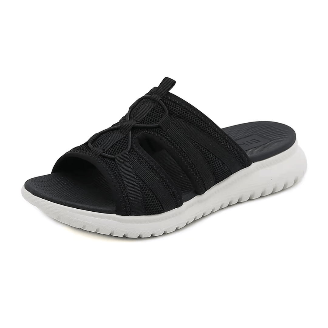 Women's Cushioned Slide Sandals with Pressure-Relief Support for Everyday Wear