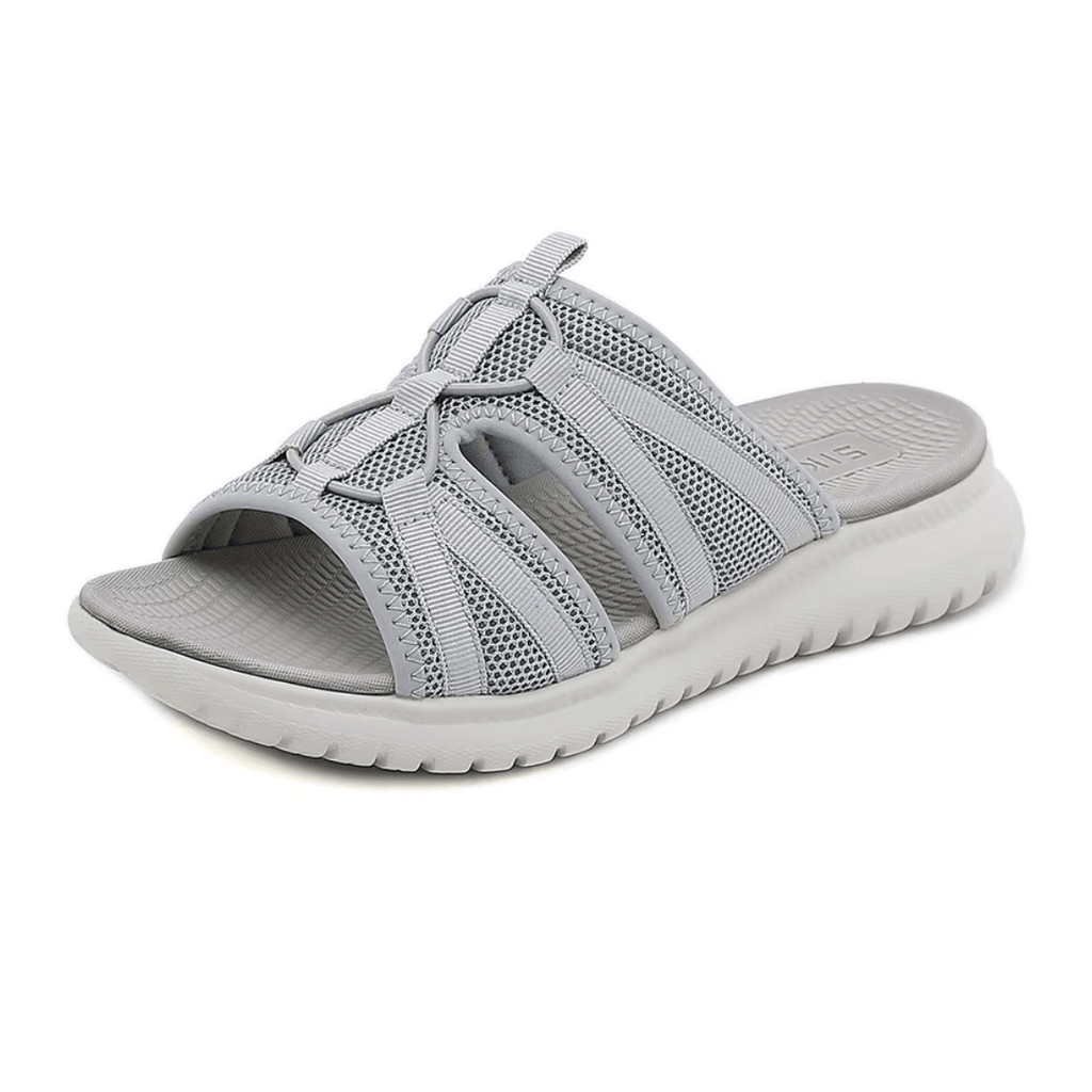 Women's Cushioned Slide Sandals with Pressure-Relief Support for Everyday Wear
