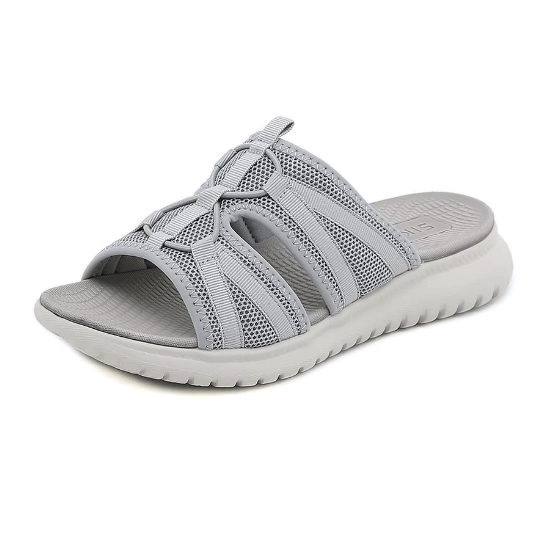 Women's Cushioned Slide Sandals with Pressure-Relief Support for Everyday Wear