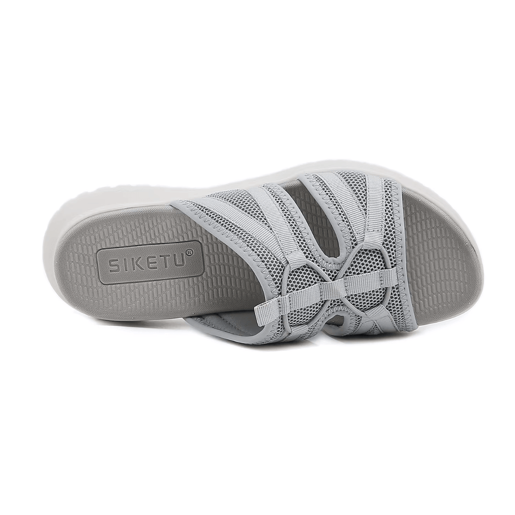 Women's Cushioned Slide Sandals with Pressure-Relief Support for Everyday Wear