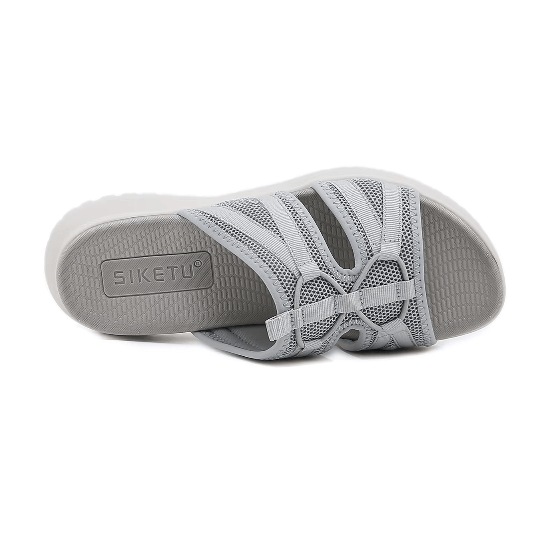 Women's Cushioned Slide Sandals with Pressure-Relief Support for Everyday Wear