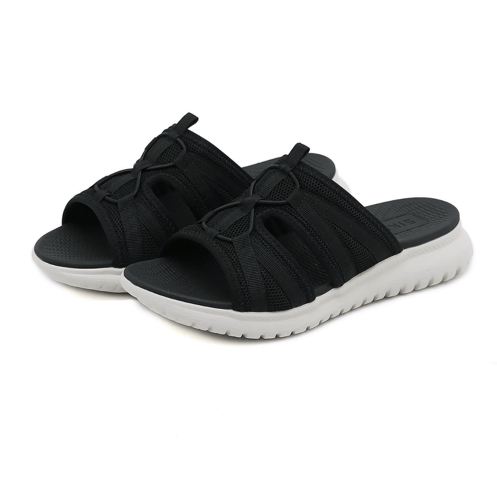Women's Cushioned Slide Sandals with Pressure-Relief Support for Everyday Wear