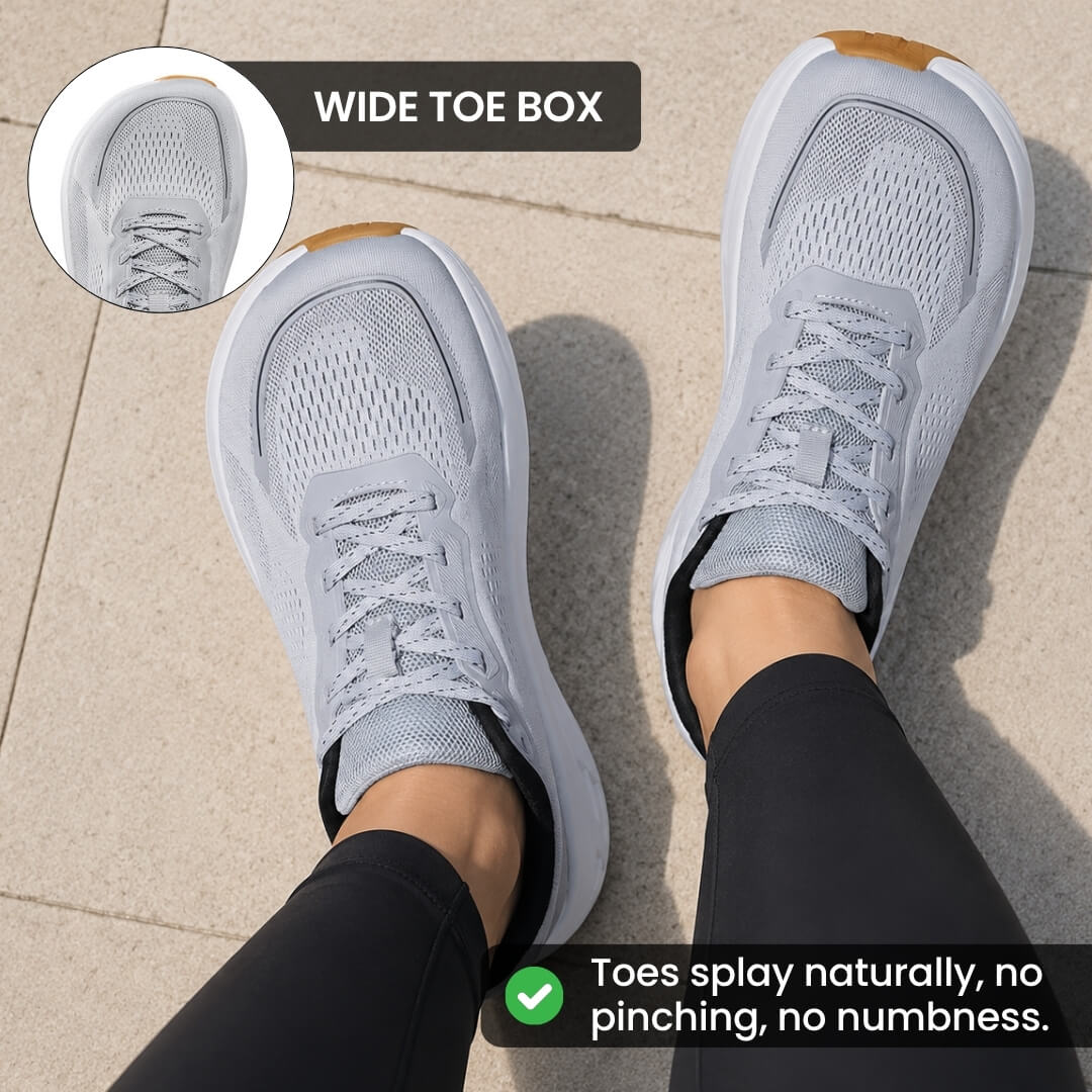 Men's Ortho Cloud Cushion Shoes with Wide Toe Box for All-Day Comfort