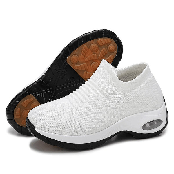Women's Ortho Stretch Pro Shoes for Arch Support and All-Day Comfort - White