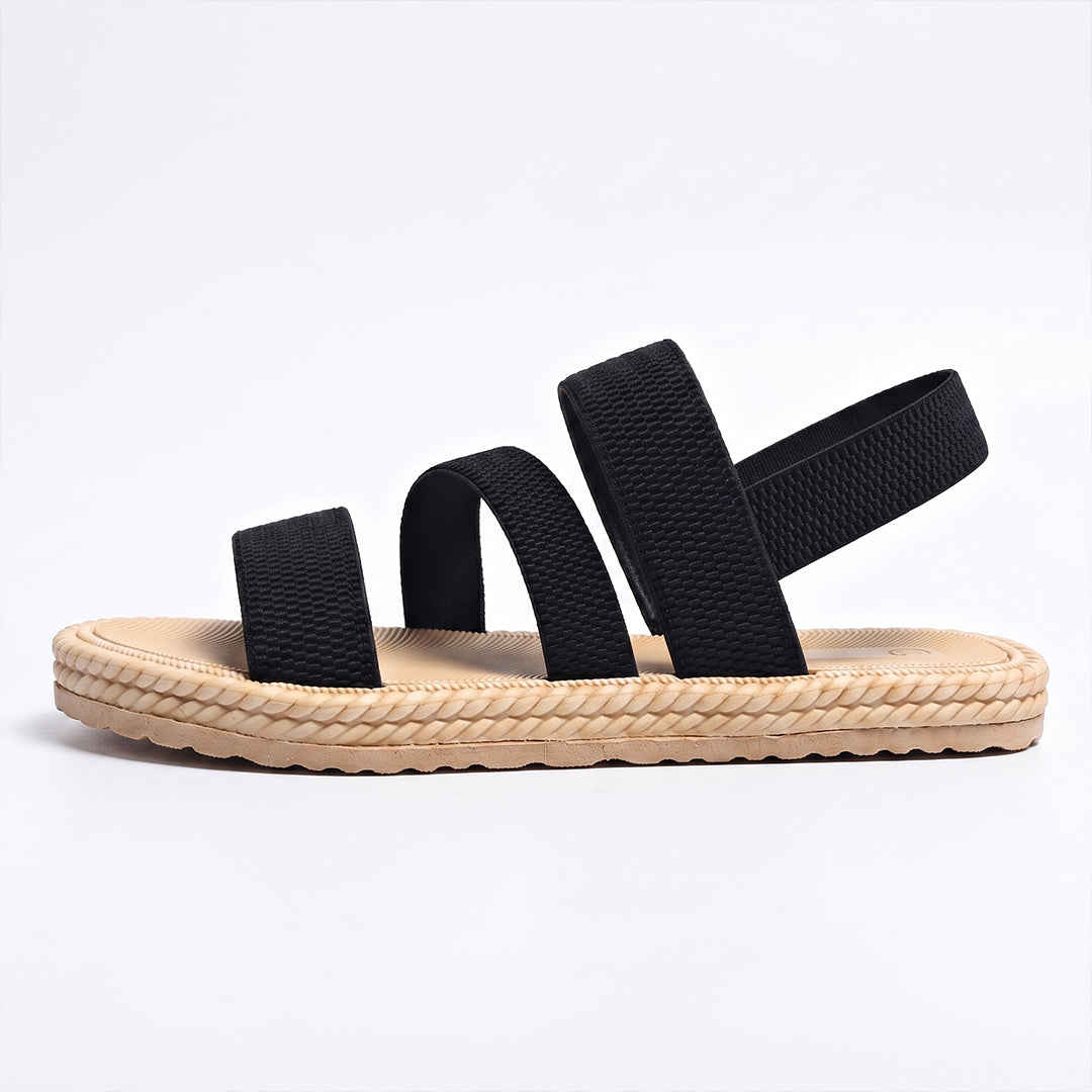 Women's Oasis Comfort Sandals for Beach, Travel and Everyday Walking - Black