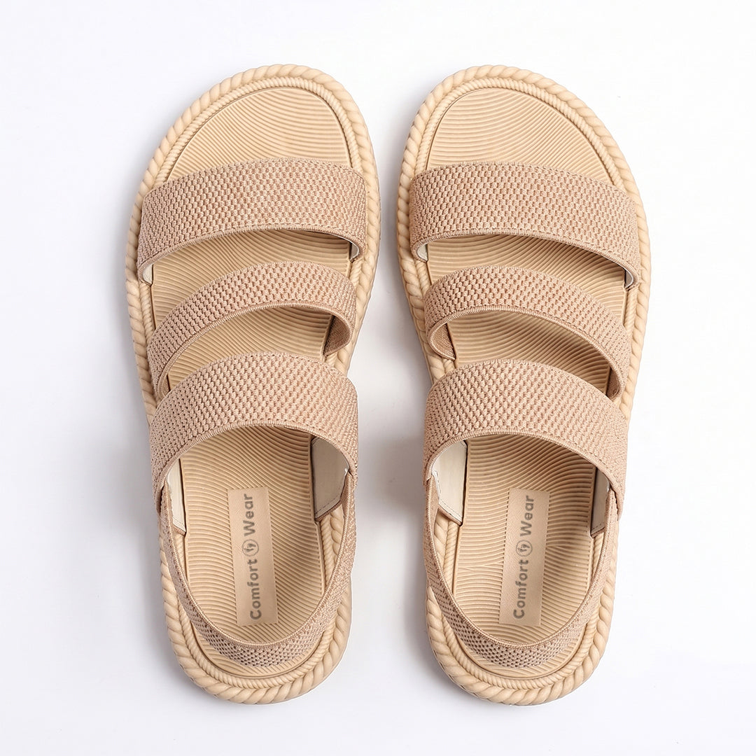 Women's Oasis Comfort Sandals for Beach, Travel and Everyday Walking - Tan