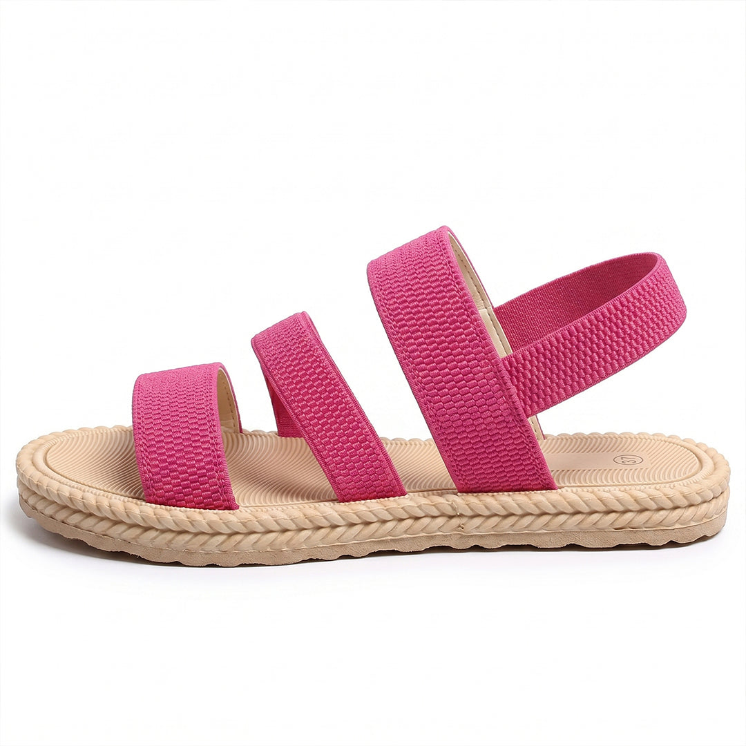 Women's Oasis Comfort Sandals for Beach, Travel and Everyday Walking - Pink