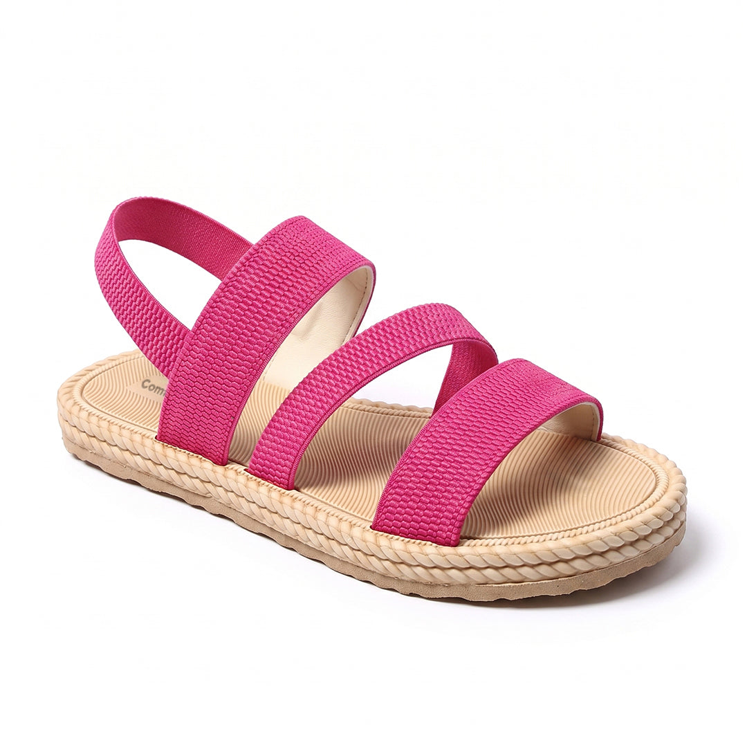 Women's Oasis Comfort Sandals for Beach, Travel and Everyday Walking - Pink