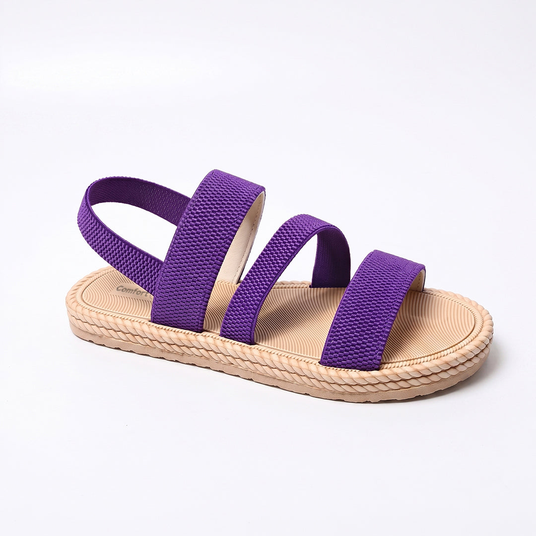 Women's Oasis Comfort Sandals for Beach, Travel and Everyday Walking - Purple
