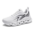 Men's Comfort Cushion Trainers for All-Day Support - White