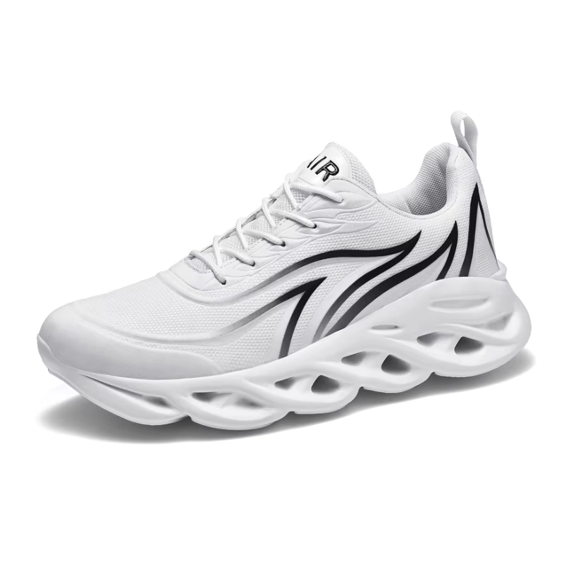 Men's Comfort Cushion Trainers for All-Day Support - Volcano