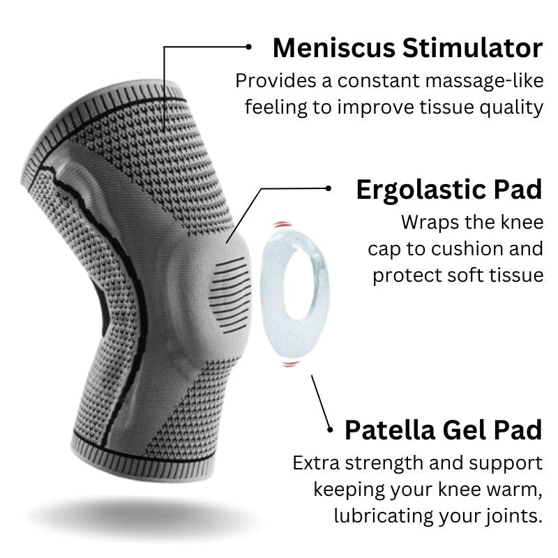 Knee Compression Sleeves for Everyday Support During Walking and Training