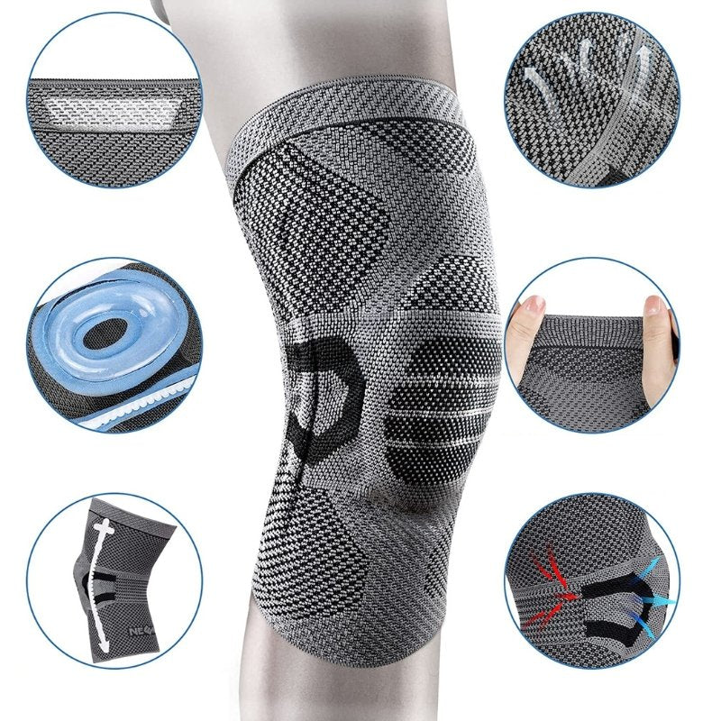 Knee Compression Sleeves for Everyday Support During Walking and Training