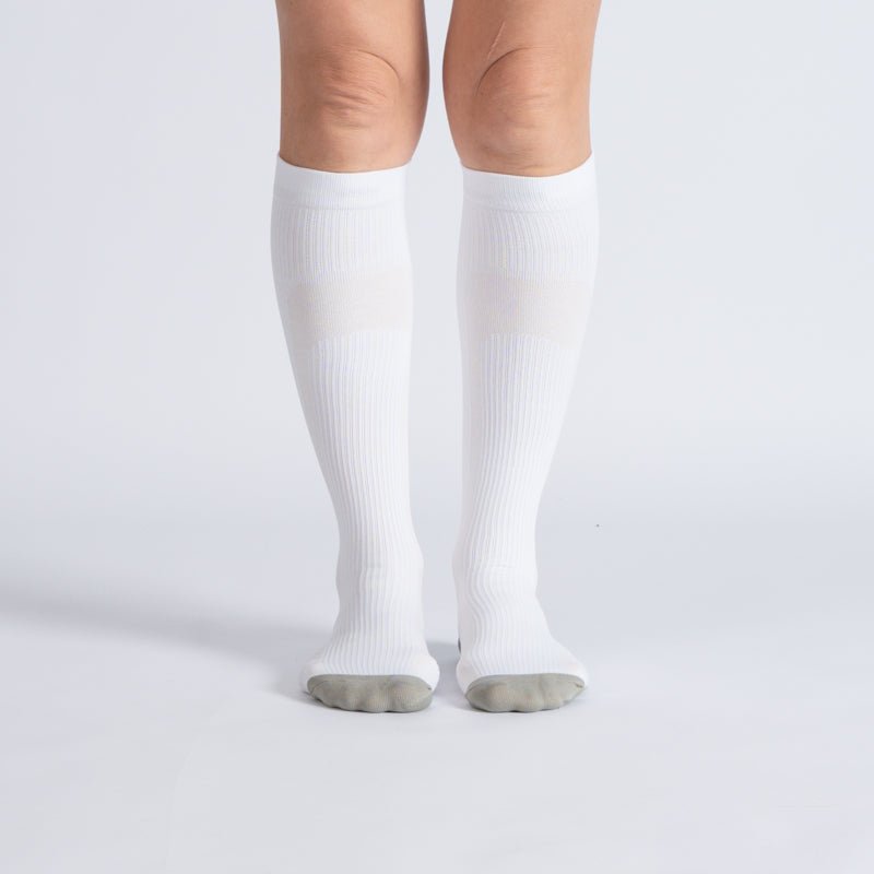 12-Pack Comfort Compression Socks for Work, Travel and All-Day Leg Support