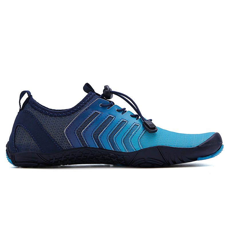 Trail V-Runner Pro Barefoot Shoes for Men and Women - Non-Slip Minimalist Trail Runners - Dark Blue