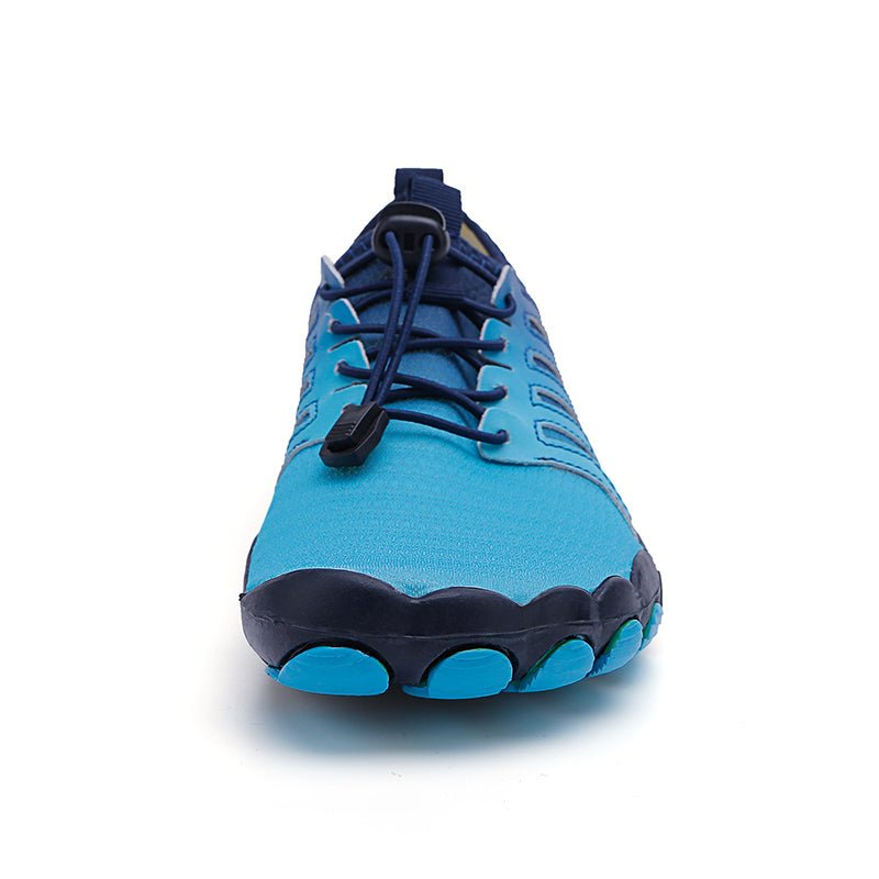 Trail V-Runner Pro Barefoot Shoes for Men and Women - Non-Slip Minimalist Trail Runners - Dark Blue