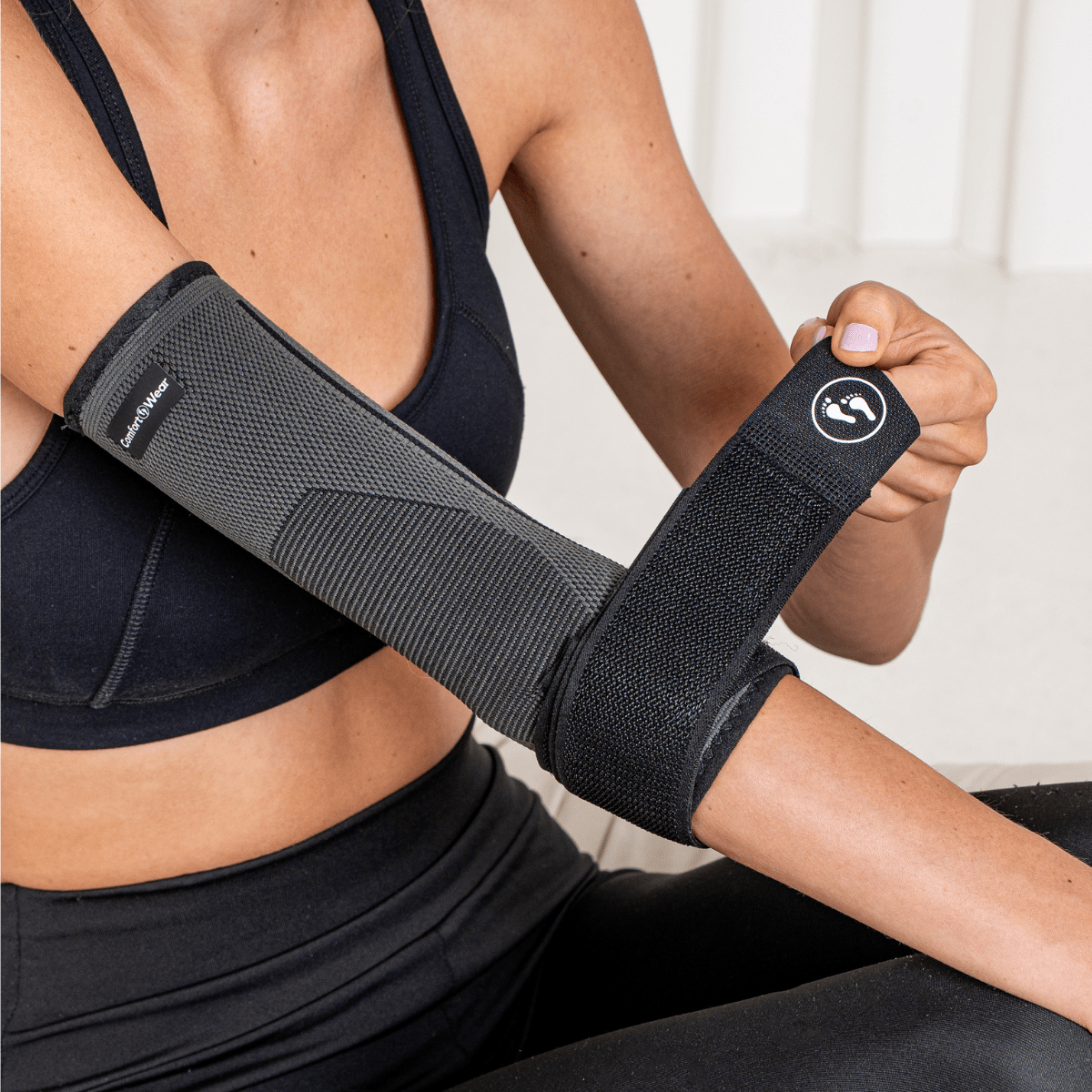 Elbow Compression Sleeve for Everyday Support During Work and Training