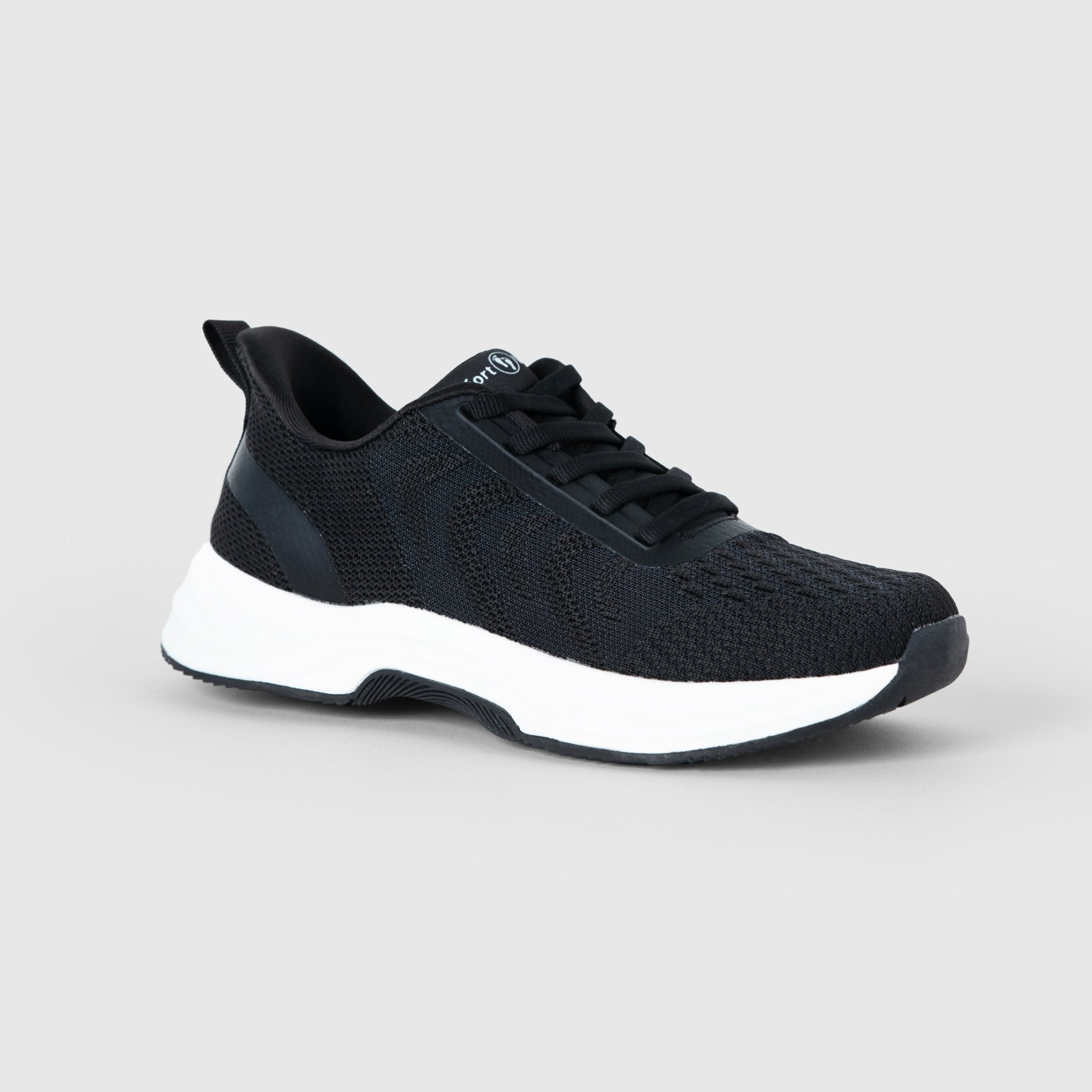 Women's Hands-Free Slip-On Comfort Shoes for Easy Everyday Wear and Walking - Black White