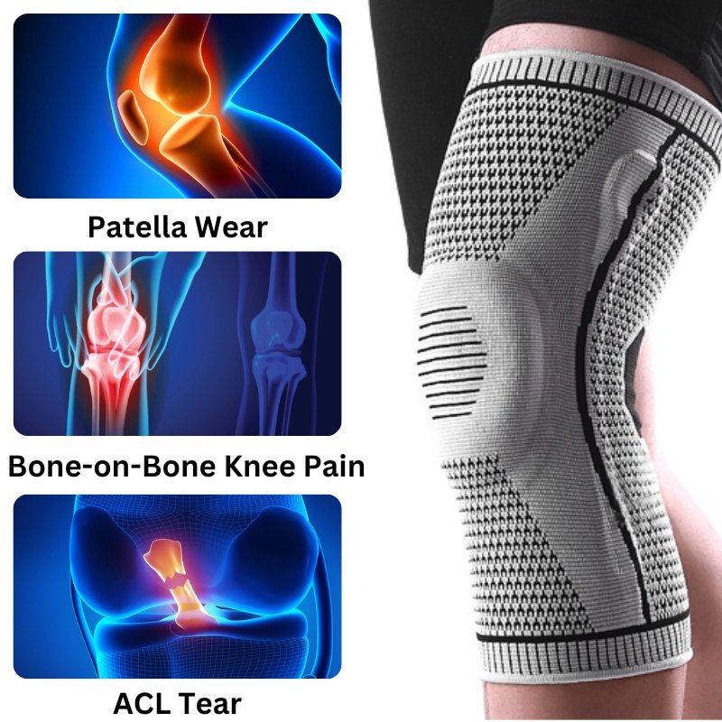 Knee Compression Sleeves for Everyday Support During Walking and Training