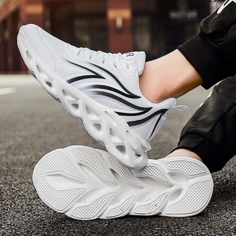Men's Cushion Trainer Shoe Bundle for Running, Walking and Everyday Comfort