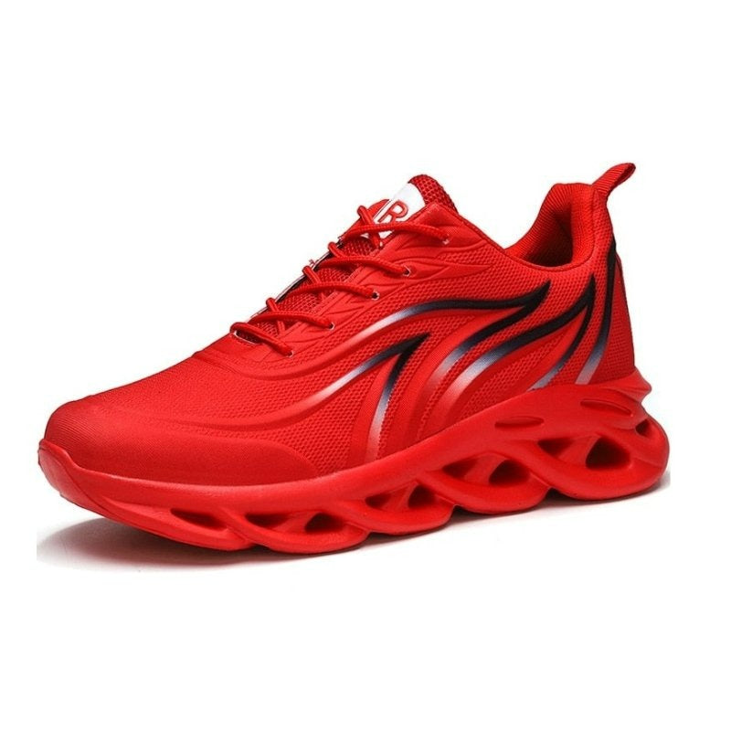 Men's Neuro Cushion Trainers for Running, Walking and All-Day Comfort - Red