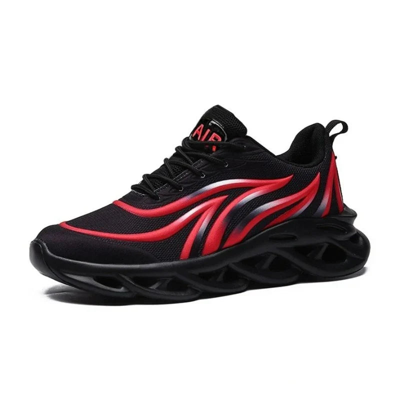Men's Comfort Cushion Trainers for All-Day Support - Black